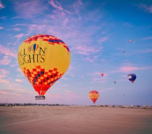 Exotic Sunrise with Balloon Flights