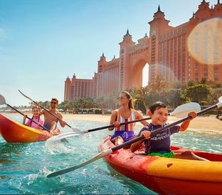 Kayaking in Dubai