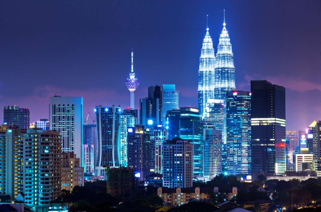 Singapore and Kuala Lumpur
