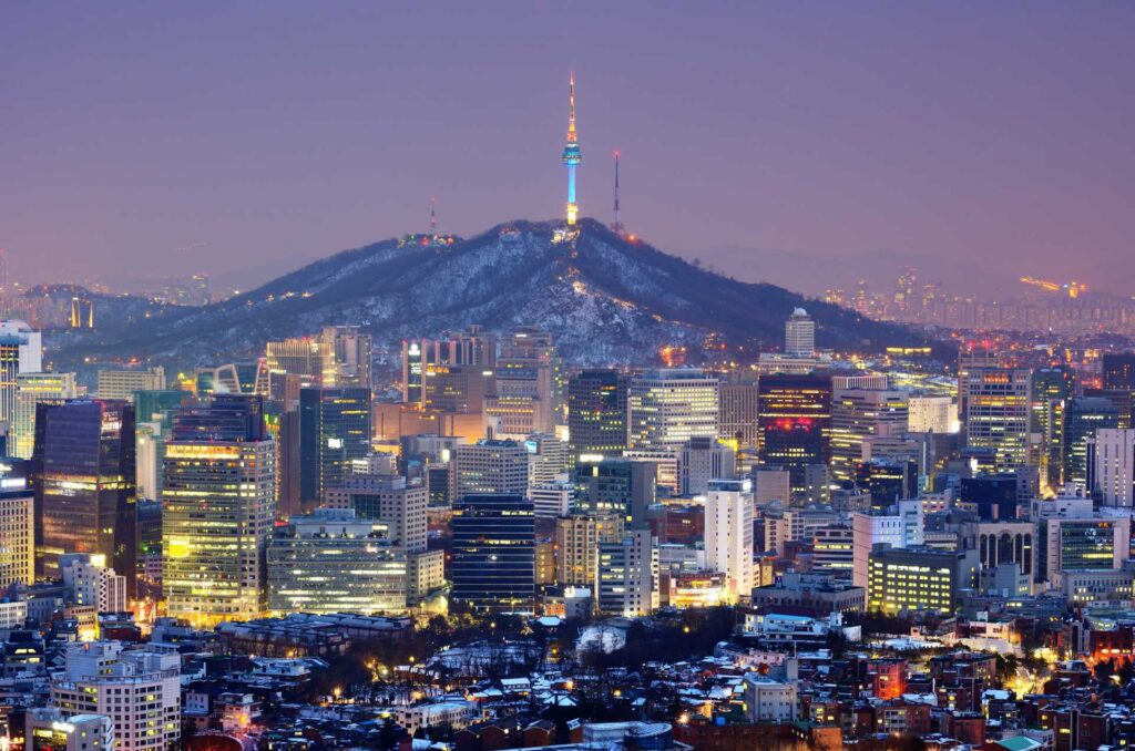 South Korea with Seoul